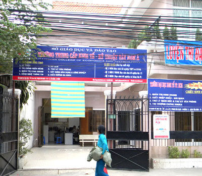 TC Kinh tế Kỹ thuật Tây Nam Á chưa phép vẫn đào tạo liên thông